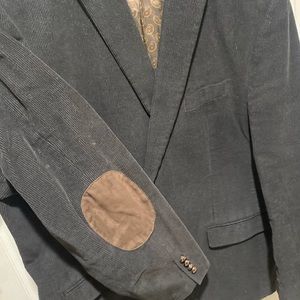 Chaps gray corduroy coat